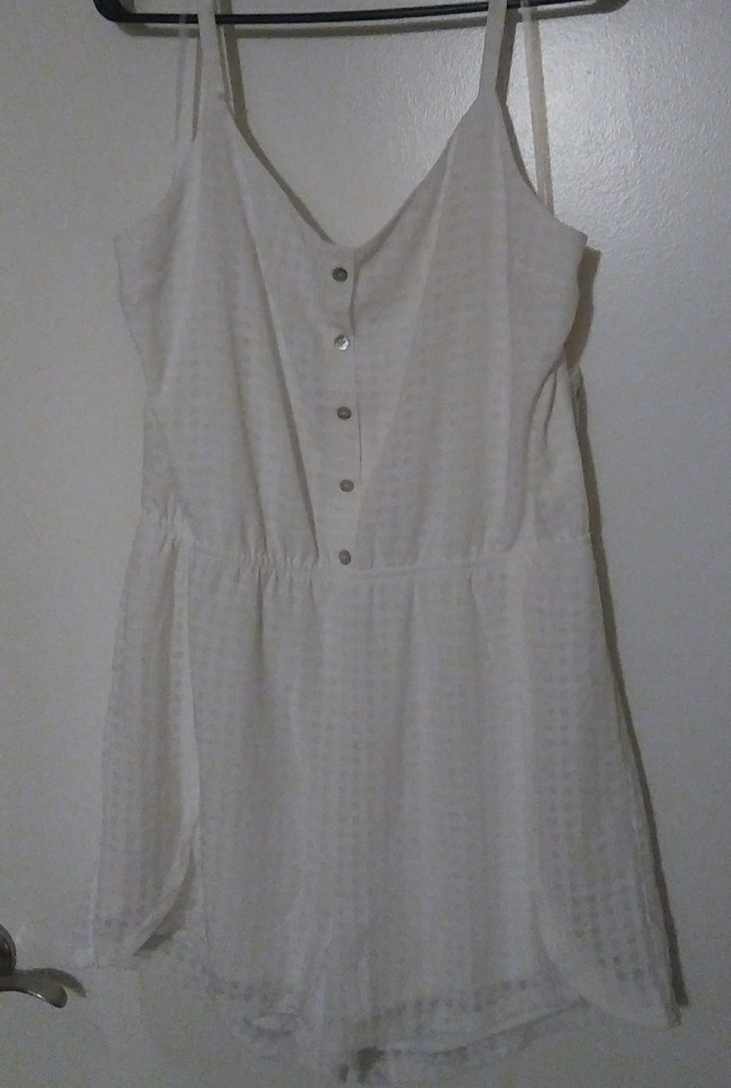Charlotte Russe White Romper